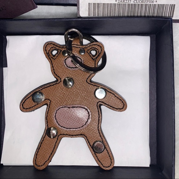 PRADA Saffiano Leather Purse/Key Charm - Picture 6 of 16